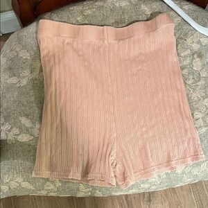 Rudy Jude Pointelle Shorts in Gold